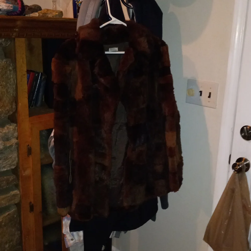 Real Rabbit fur jacket - Picture 2 of 6